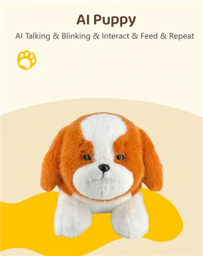 Fabricant de jouets interactifs AI Puppy
